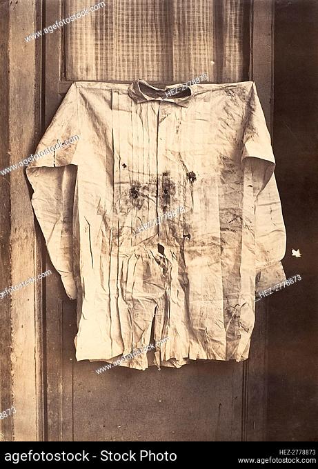 The Shirt of the Emperor, Worn during His Execution, 1867. Creator: François Aubert