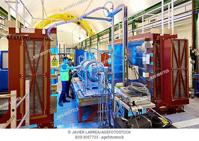 NEXT (Neutrino Experiment with a Xenon TPC) is a neutrinoless double-beta decay experiment that operates at the Canfranc Underground Laboratory (LSC)