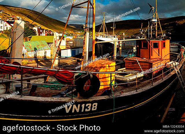 Shipyard, Vestmanna, Streymoy Island, Faroe Islands