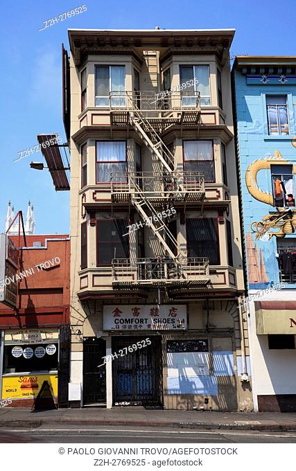 Chinatown China Town, San Francisco, California, USA