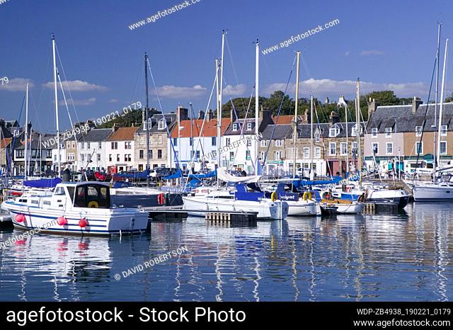 Anstruther harbour, East Neuk of Fife, Fife, Scotland