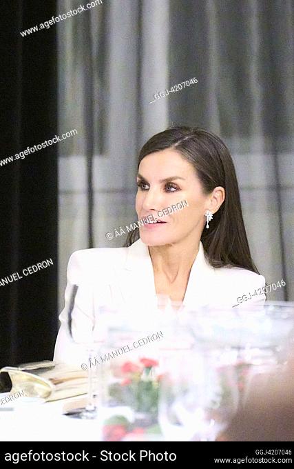 Queen Letizia of Spain attends the 'Francisco Cerecedo' journalism awards at Palace Hotel on November 27, 2023 in Madrid, Spain