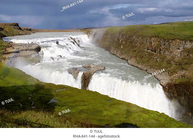 Gullfoss waterfall, Iceland, Polar Regions