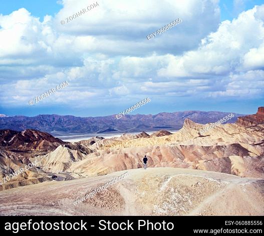 Zabriskie Point in Death Valley National Park , California, USA