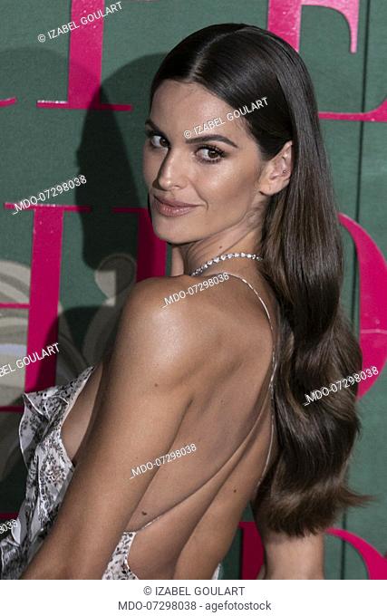 Brazilian supermodel Izabel Goulart on the Red carpet of the Green carpet Fashion Awards event at the Teatro alla Scala. Milan (Italy), September 22nd, 2019