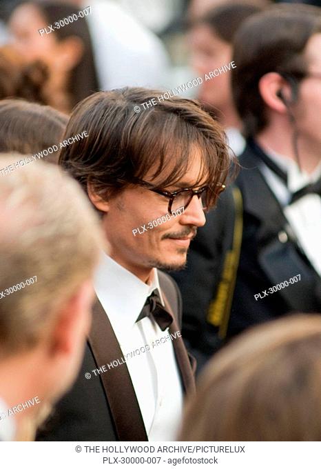 The Academy of Motion Picture Arts and Sciences Presents Academy Awards - 80th Annual Johnny Depp 2-24-08