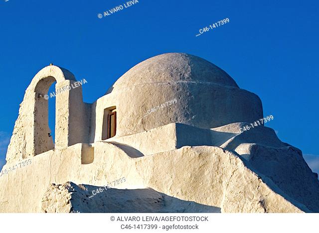 Paraportiani Church, Mykonos, Cyclades Islands  Greece