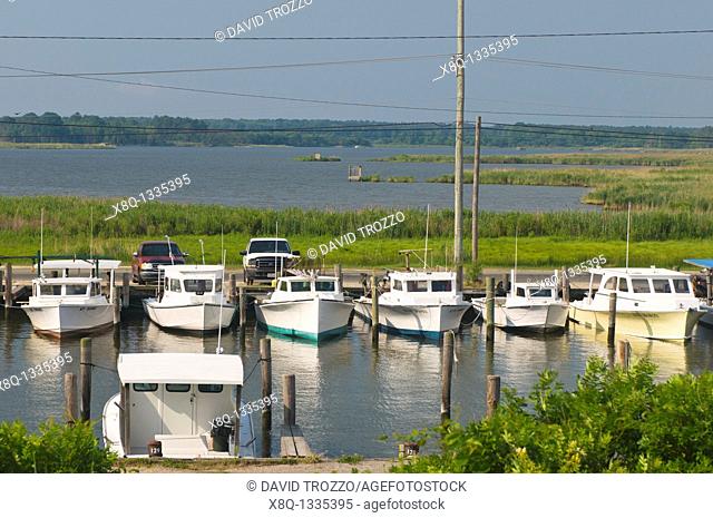 Fishing boats, Kent Narrows, Maryland USA