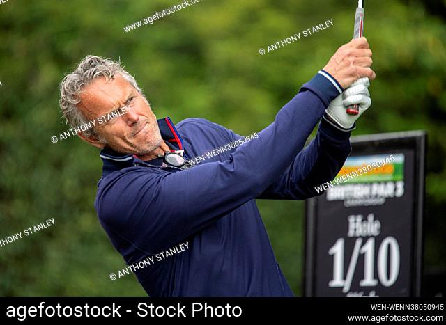 Farmfoods British Par 3 Pro Am Celebrity Golf Featuring: Mark Foster Where: Berkswell, United Kingdom When: 03 Aug 2021 Credit: Anthony Stanley/WENN