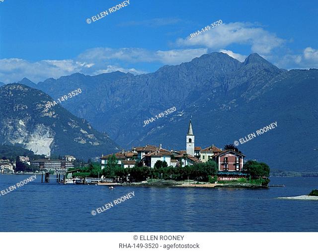Isola Pescatori, Lake Maggiore, Piemonte, Italian Lakes, Italy, Europe