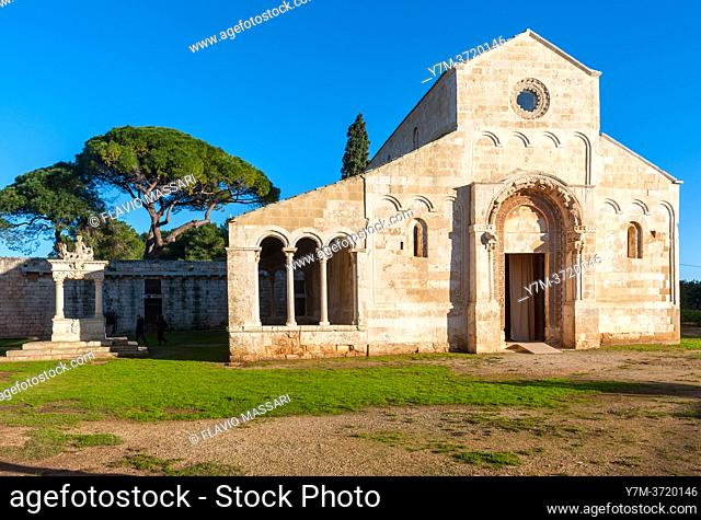 Santa Maria a Cerrate Abbey, Province of Lecce, Salento, Puglia, Italy