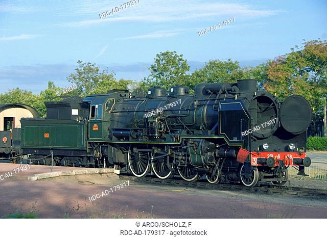 Locomotive 'La Vapeur du Trieux', Paimpol, Baie de Saint Brieuc, Brittany, France, steam train, Locomotive 231 G 558