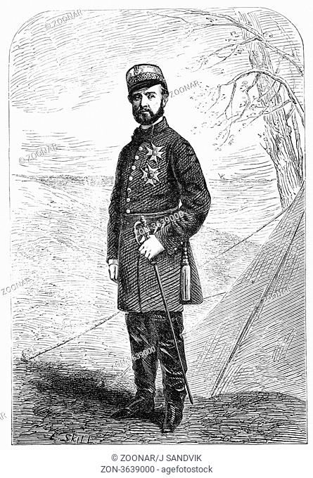Don Juan or Joan Prim, Marquis of los Castillejos, Grandee of Spain, Count of Reus, Viscount of the Bruch 1814-1870 was a Spanish general and statesman