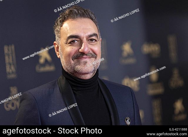Juan Carlos Vellido attended Candidates To Goya Cinema Awards Dinner Party 2024 Photocall at Florida Park on December 19, 2023 in Madrid, Spain