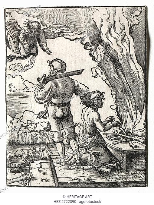 Abraham's Sacrifice, c. 1520. Creator: Albrecht Altdorfer (German, c. 1480-1538)