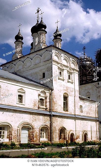 Church of the Transfiguration (17th century), Marariev monastery. Nizhny Novgorod Oblast, Russia