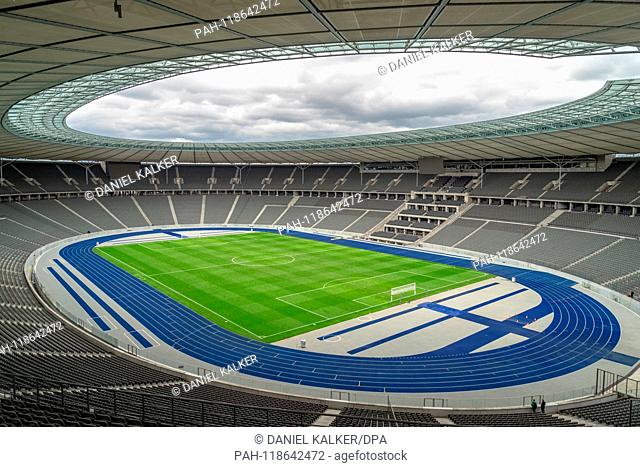 Germany: Interior of the Olympic Stadium in Berlin..Photo from 17. March 2019. | usage worldwide. - Berlin/Berlin/Germany
