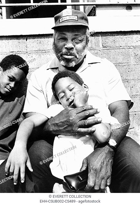 Former middleweight champion Archie Moore at his 'ABC' club in San Diego California. Nov. 20, 1969. Affiliated with the Boy Scouts of America