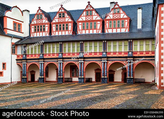 Weilburg Castle is one of the most important baroque palaces in Hesse, Germany