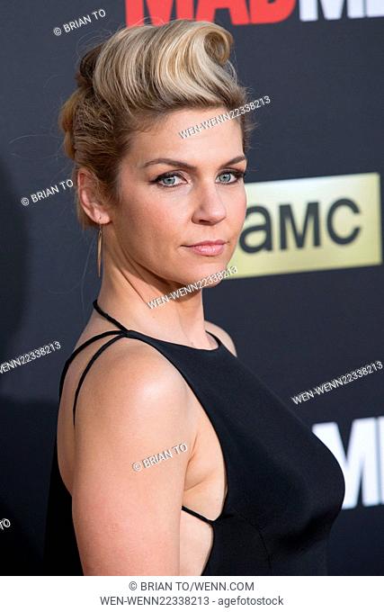 Celebirites attend the AMC celebration of the final 7 episodes of 'Mad Men' with the Black & Red Ball at the Dorothy Chandler Pavilion Featuring: Rhea Seehorn...