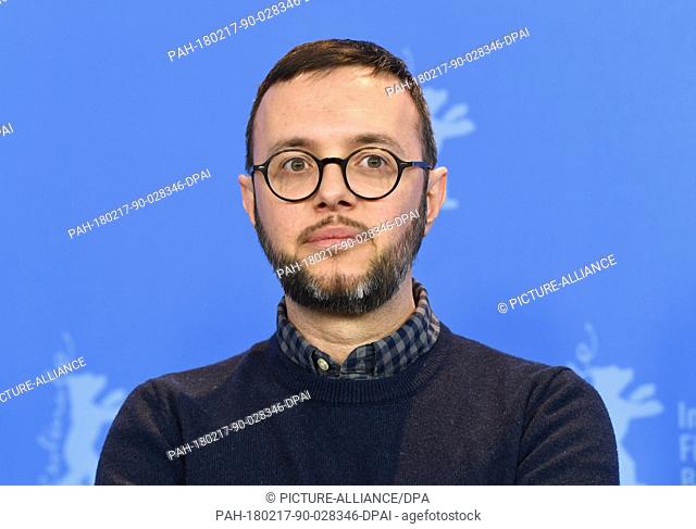 Director Steve Loveridge during the photocall of the film 'Matangi/Maya/M.I.A.' at the Berlinale 2018 Film Festival in Berlin, Germany, 17 February 2018