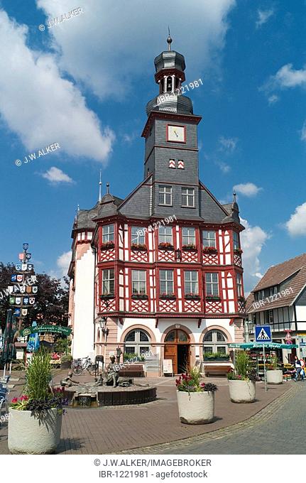 Lorsch Town Hall, Lorsch, Hesse, Germany, Europe