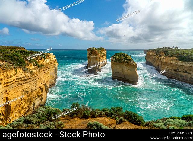 Port Campbell National Park is located 285 km west of Melbourne in the Australian state of Victoria and is the highlight of the Great Ocean Road and the Great...