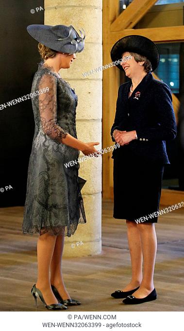 Official commemorations marking the 100th anniversary of the Battle of Passchendaele Featuring: Queen Mathilde of Belgium, Theresa May Where: Ypres