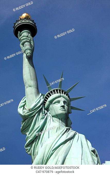US  New York  Statue of Liberty  The idea of the Statue originated around 1865 with Edouard de Laboulaye who saw the United States as a country that had proved...