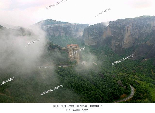 Monastery Russanu, Meteora, Greece