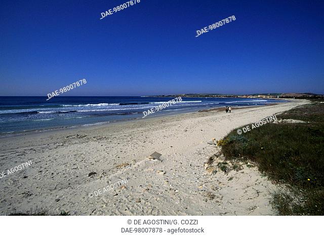 Putzu Idu beach, San Vero Milis, Sinis Peninsula, Sardinia, Italy