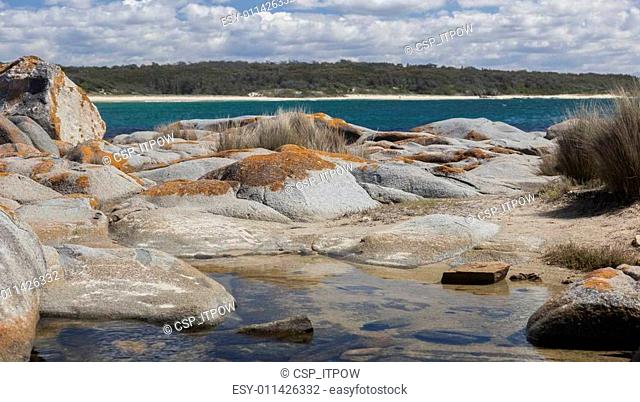 Rock pool near Bingi Bingi pount. Bingie (near Morua) . NSW. Aus