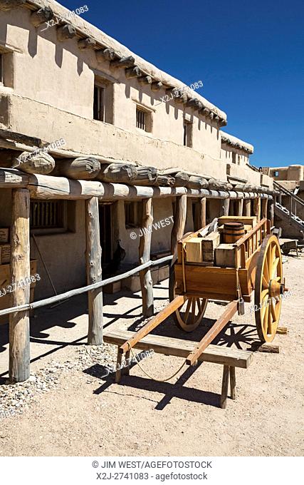 La Junta, Colorado - Bent's Old Fort National Historic Site. The fort was an important trading post on the Santa Fe Trail in the 1830s and 1840s as the United...