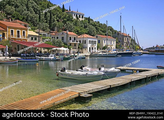 Harbour with taverna