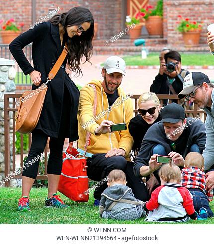 Jaime King and Jordana Brewster take their children to Coldwater Park in Beverly Hills for a playdate Featuring: Jaime King, Jordana Brewster Where: Los Angeles