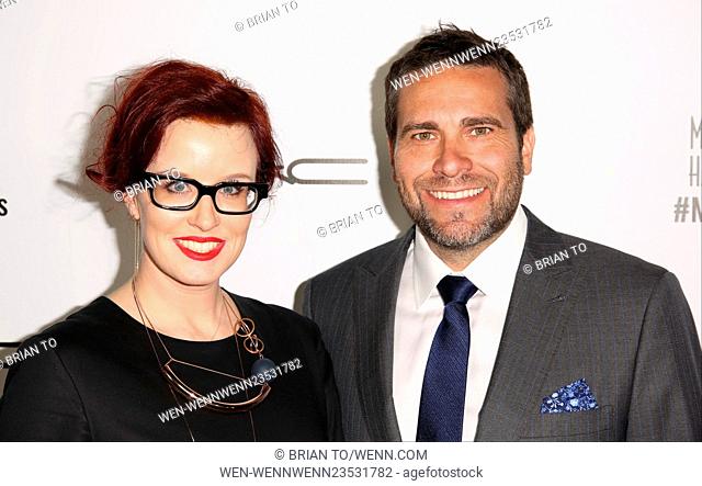 Make-Up Artists & Hair Stylists Guild Awards at Paramount Theatre at Paramount Studios - Arrivals Featuring: Autumn Butler, James Mackinnon Where: Los Angeles