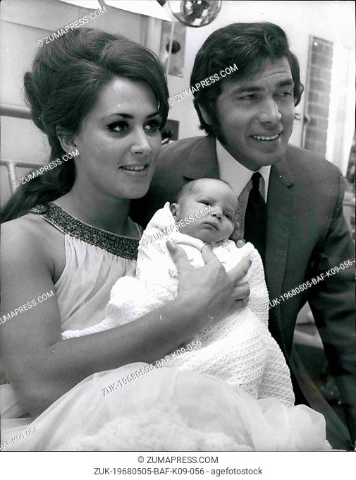 May 05, 1968 - BABY BOY FOR 'POP' SING ENGELBERT HUMPERDINCK. ENGELBERT HUMPERDINCK one of England's top singer's went to Queen Charlottee Hospital