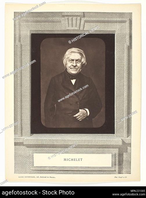 Michelet - c. 1876 - Goupil et Cie French, active after 1855 - Artist: Goupil et Cie., Origin: France, Date: 1871–1876, Medium: Woodburytype