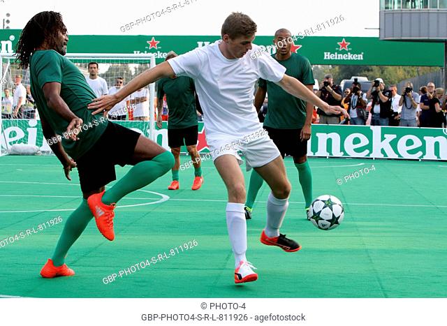 01.09.2016 - Champion Football Charity Cup, Max Verstappen (NED) Red Bull Racing RB12