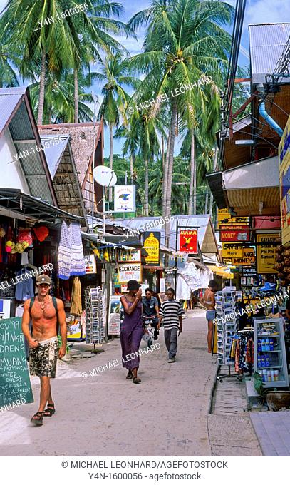 Main Street on Koh Phi Phi