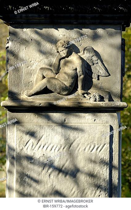 UNESCO World Heritage Site , cemetery St. Wiperti gravestone Quedlinburg, Saxony-Anhalt, Germany