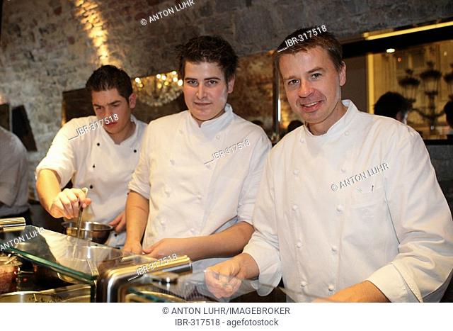 Grandhotel Schloss Bensberg, festival of master chefs, star chef Joachim Wissler, Bergisch Gladbach-Bensberg, North Rhine-Westphalia, Germany