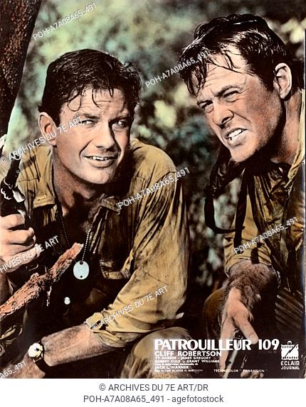 PT 109 Year: 1963 USA Robert Culp, Cliff Robertson  Director: Leslie H. Martinson. WARNING: It is forbidden to reproduce the photograph out of context of the...