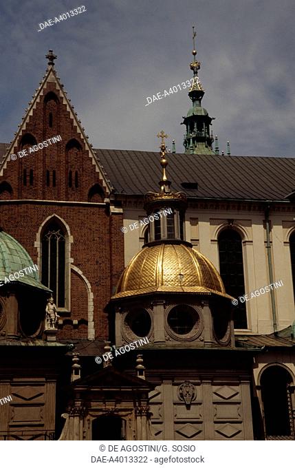 Sigismund chapel, Royal Archcathedral Basilica of Saints Stanislaus and Wenceslaus or Wawel Cathedral, historic centre of Krakow (UNESCO World Heritage List