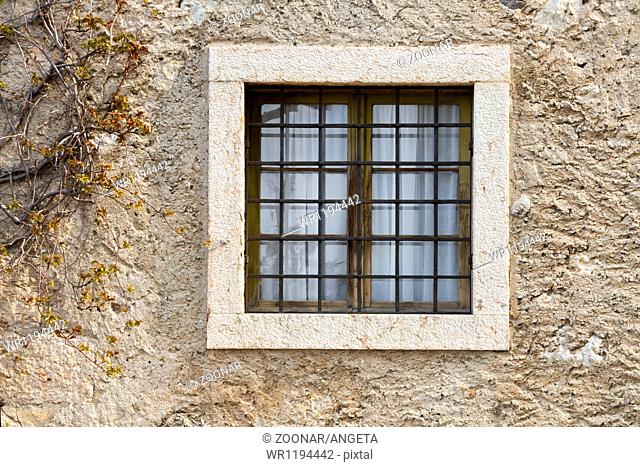 window with grilles