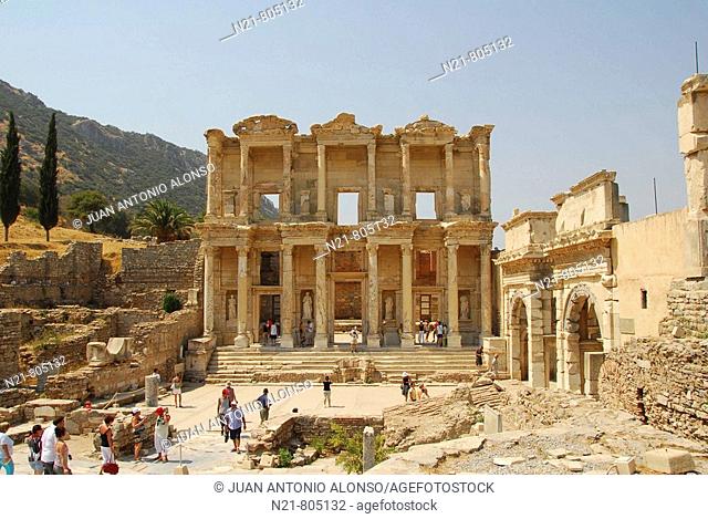 Celsus Library, Ephesus, Selçuk, Turkey