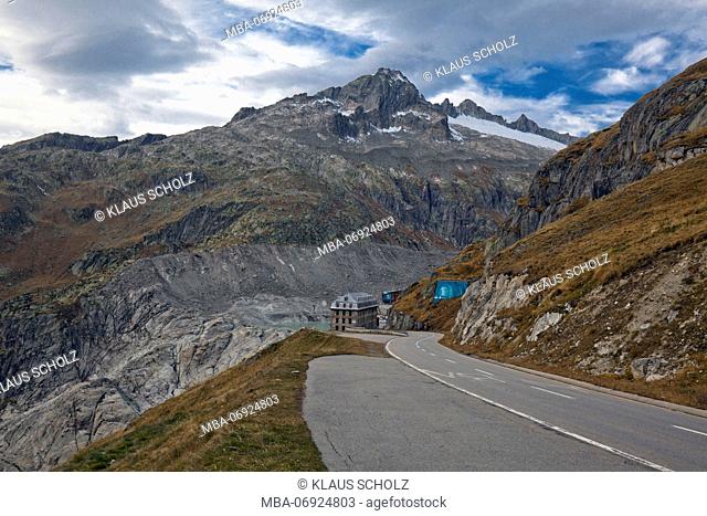 Landscape at the Furka Pass