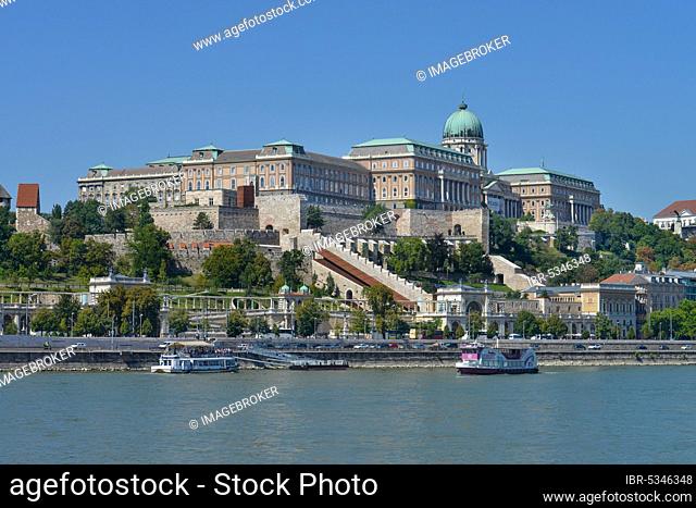 Castle Palace, Castle Hill, Budapest, Hungary, Europe