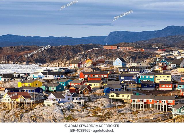 Colourful buildings of Ilulissat, Greenland