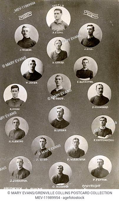 Swindon Town Football Club 1907-8 season. Swindon's exploits at this time owed a lot to the skilful forward Harold John Fleming (1887-1955) who was capped by...